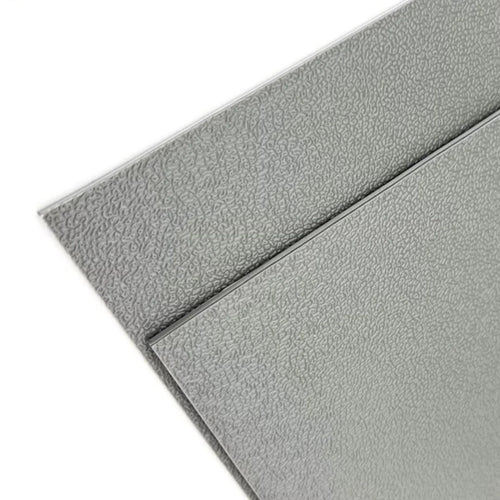ABS Plastic Sheet | Cut to Size | Textured Front & Grey Glossy Back | 3mm ABS Grey