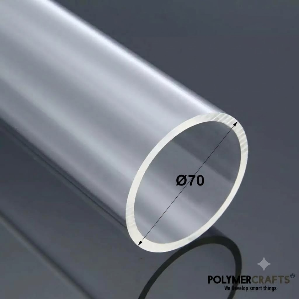 Clear Acrylic Tubes for Industrial, Display & Fabrication Applications