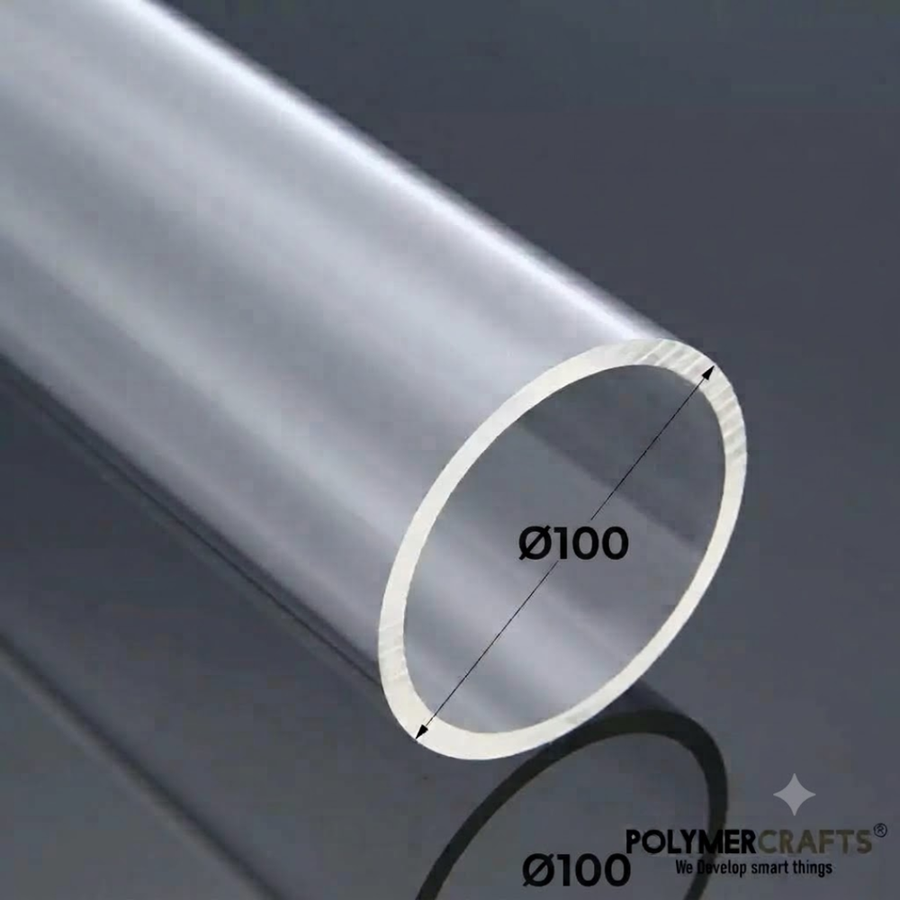 Clear Acrylic Tubes for Industrial, Display & Fabrication Applications