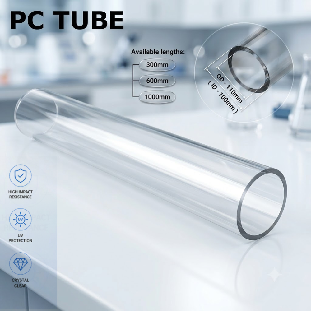 Polycarbonate Tubes for Industrial & Protective Applications