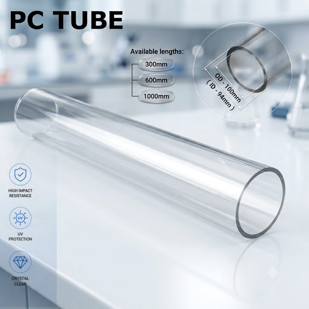 Polycarbonate Tubes for Industrial & Protective Applications