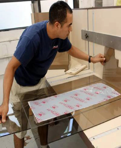 Plastic Sheet Fabrication & Cut-tosize Services