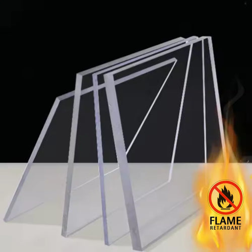 UL94 V0-Polycarbonate -2MM | Clear Fire Retardant ǀ Electrical Cabinets - 12X18"