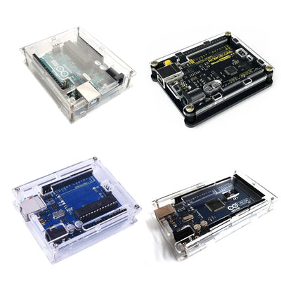 Transparent Acrylic Box Case Shell for Arduino