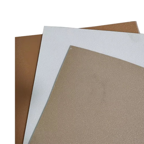 ABS Plastic Sheet | Cut to Size | Textured (Front) & Glossy (Back) Surfaces | 2mm | Ivory ABS | 12×12 Inch