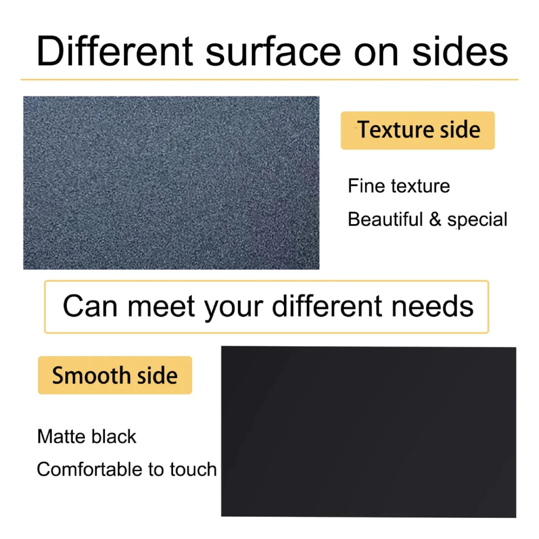ABS Plastic Sheet | Thermoplastic Sheet | Cut To Size | 5mm Black Matt