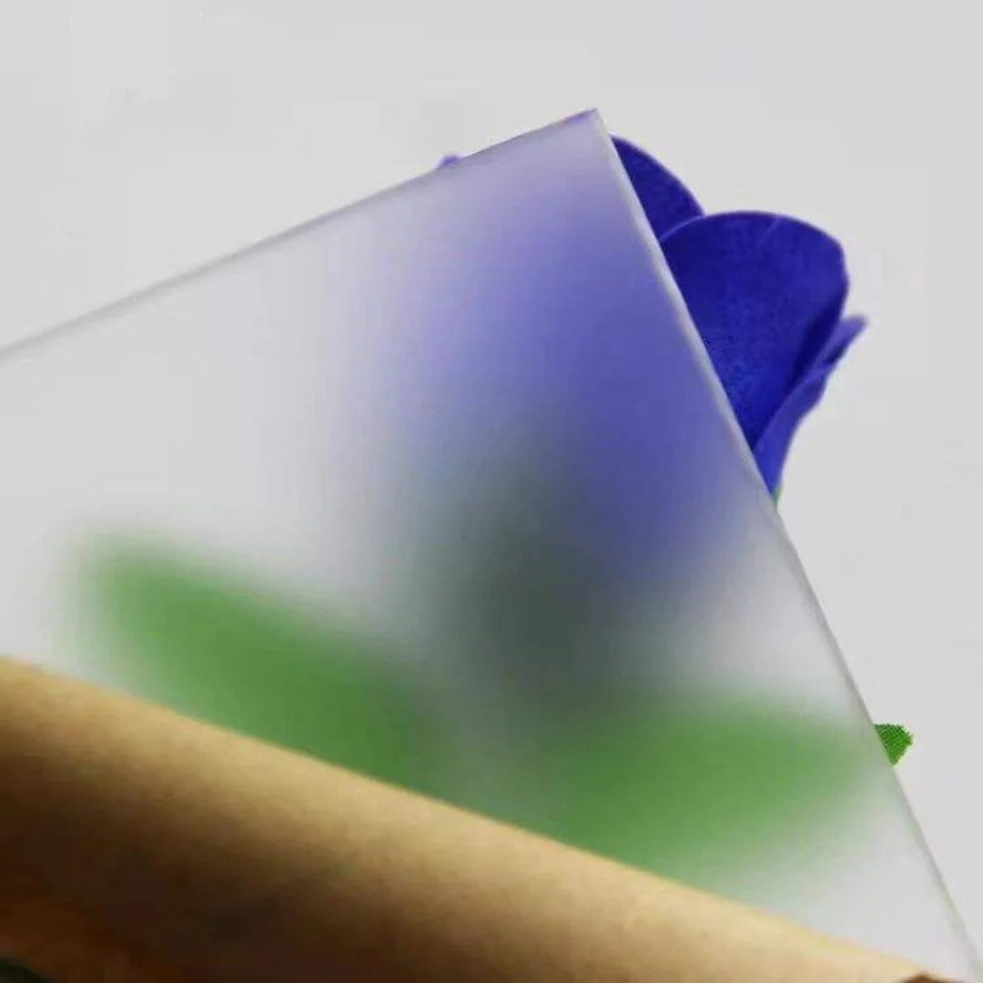 Frosted Acrylic Sheet 1MM | Diffuser Matt Cast Acrylic | Display & DIY Crafts-12X12"