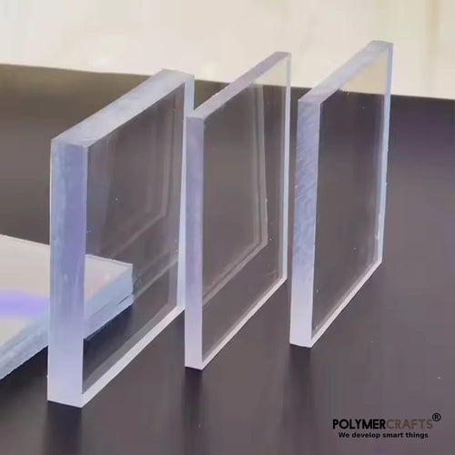 Polycarbonate Sheet Block ǀ Clear PC Sheet Block For Plastic CNC Machining & Milling ǀ Custom cut size ǀ 35MM THICKNESS . (Copy)