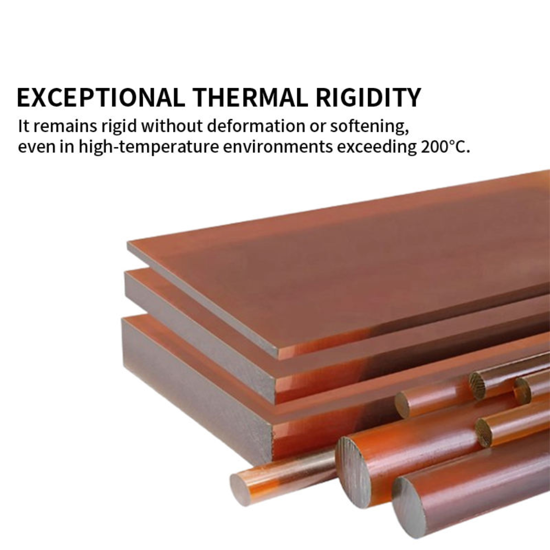 Machining-Grade Ultem (PEI) Sheets | Custom Cut-To-Size | 3MM THK