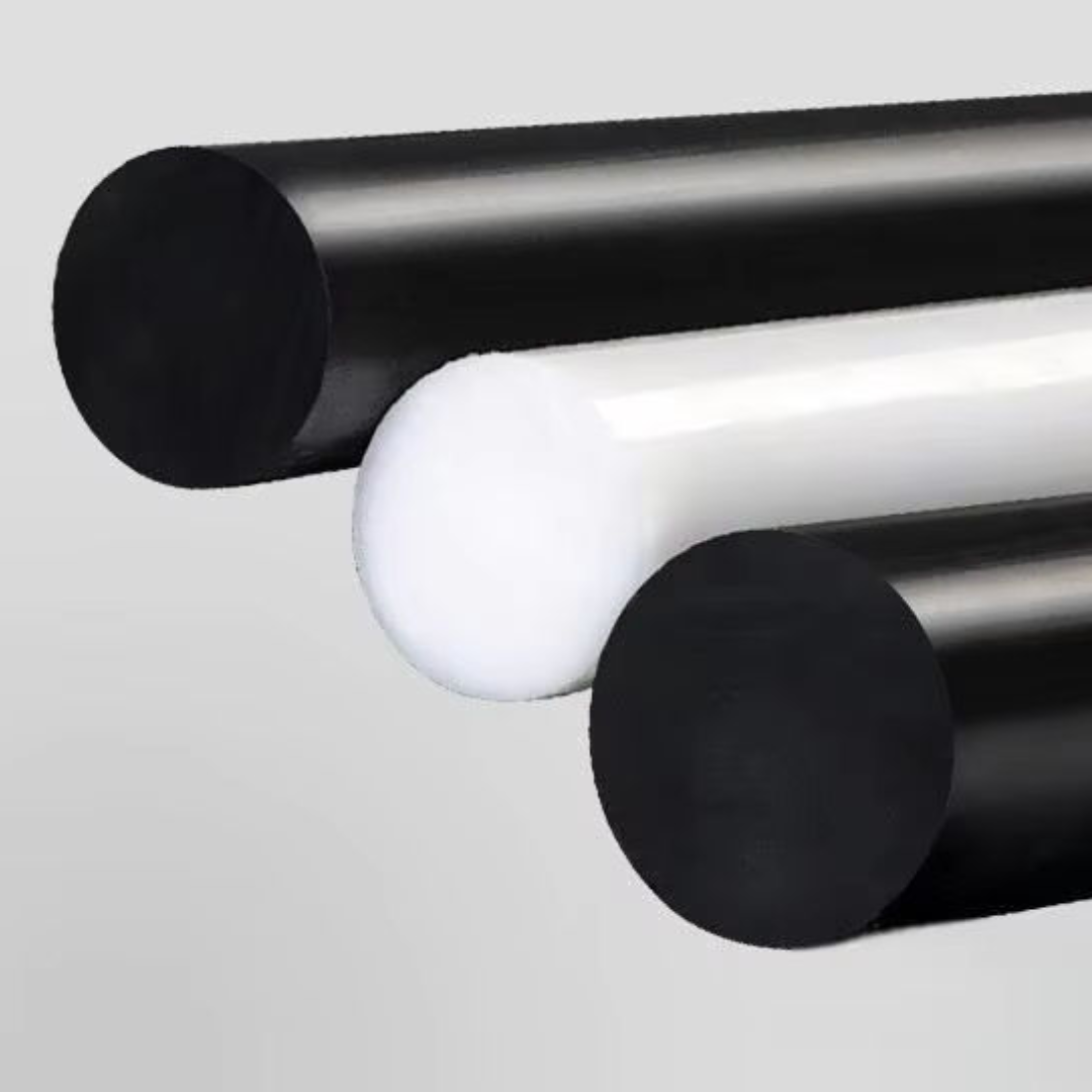 Heavy-Duty UHMWPE Solid Rod Stock | High-Shock & Abrasion Resistant | Ø 10MM
