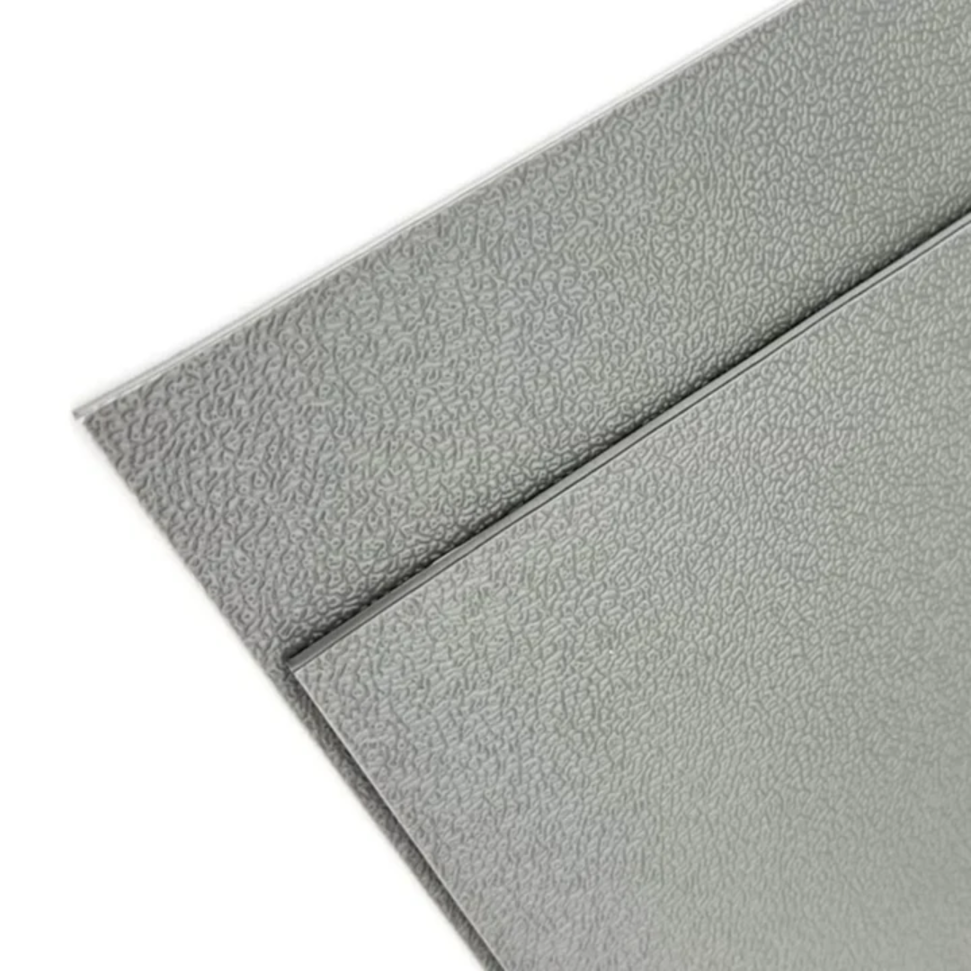 ABS Forming Plastic Sheet | Cut To Size | Textured Black Matt | 1MM -GREY