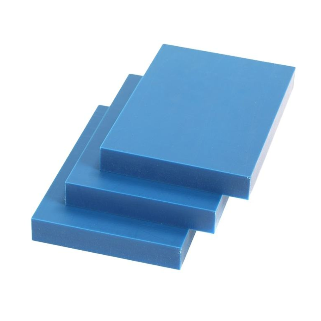 MC -Cast Nylon  | Custom Cut Size| CNC Machining & Milling | 10MM-BLUE