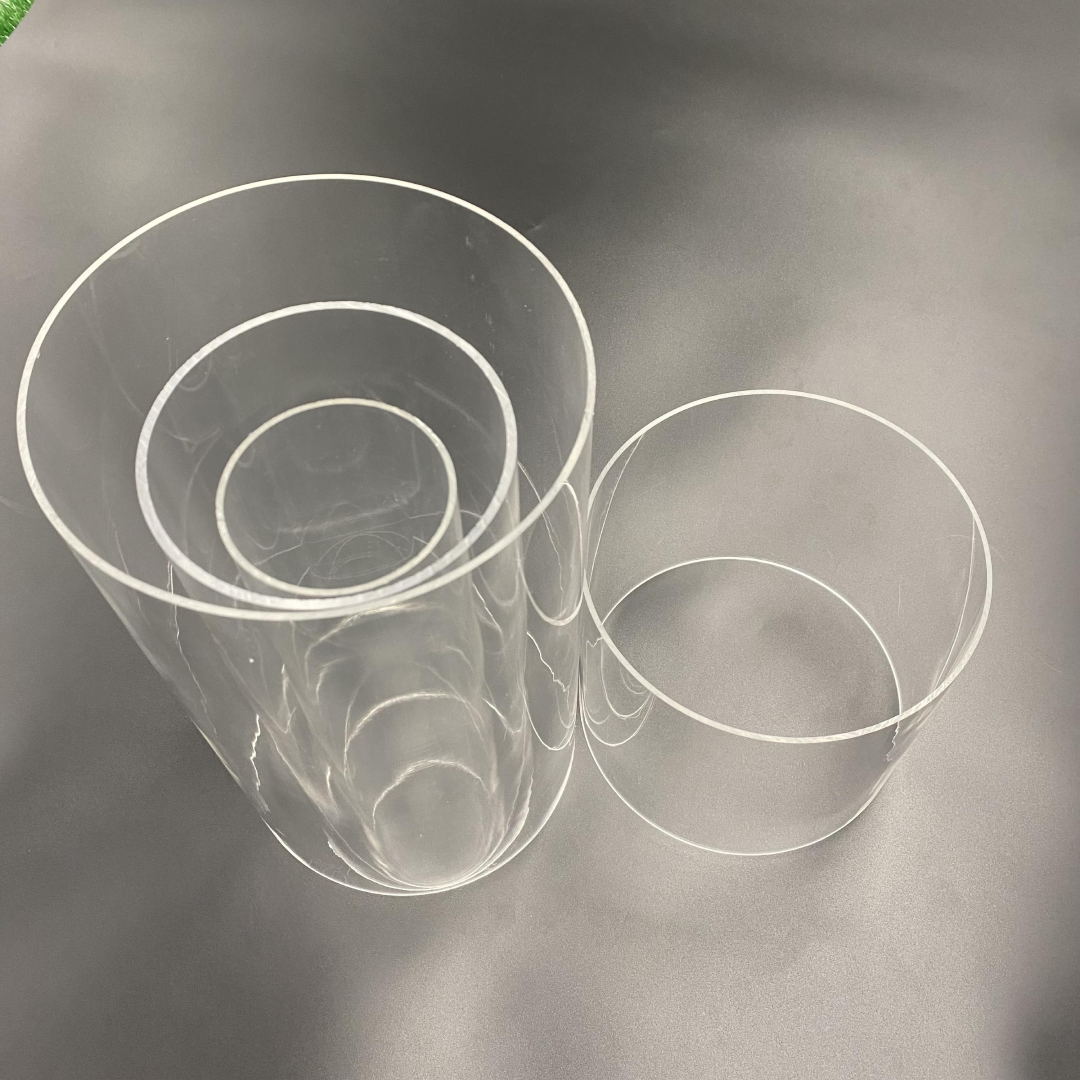 Acrylic Tube Ø160-(3MM-THK) | CAST PMMA |Fabrication Versatility |Impact Resistance-Optical Clarity Tube