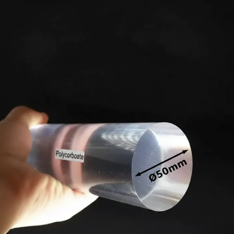 Polycarbonate Rod ǀ Clear Polycarbonate ǀ Durable, Machinability – Ø50 X 300MM