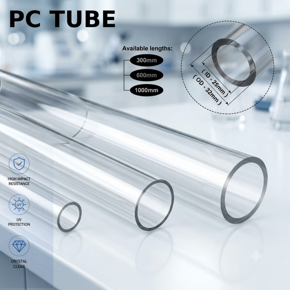 Polycarbonate Tubes for Industrial & Protective Applications