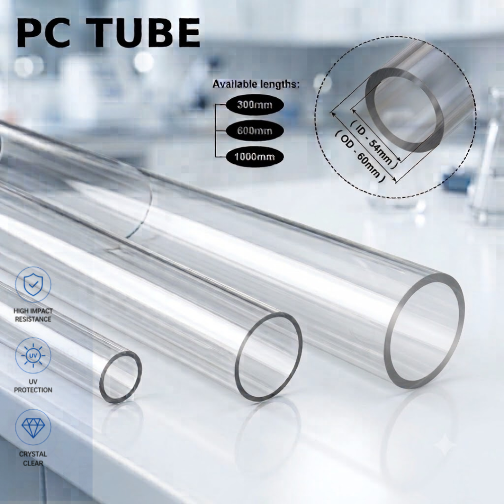 Polycarbonate Tubes for Industrial & Protective Applications