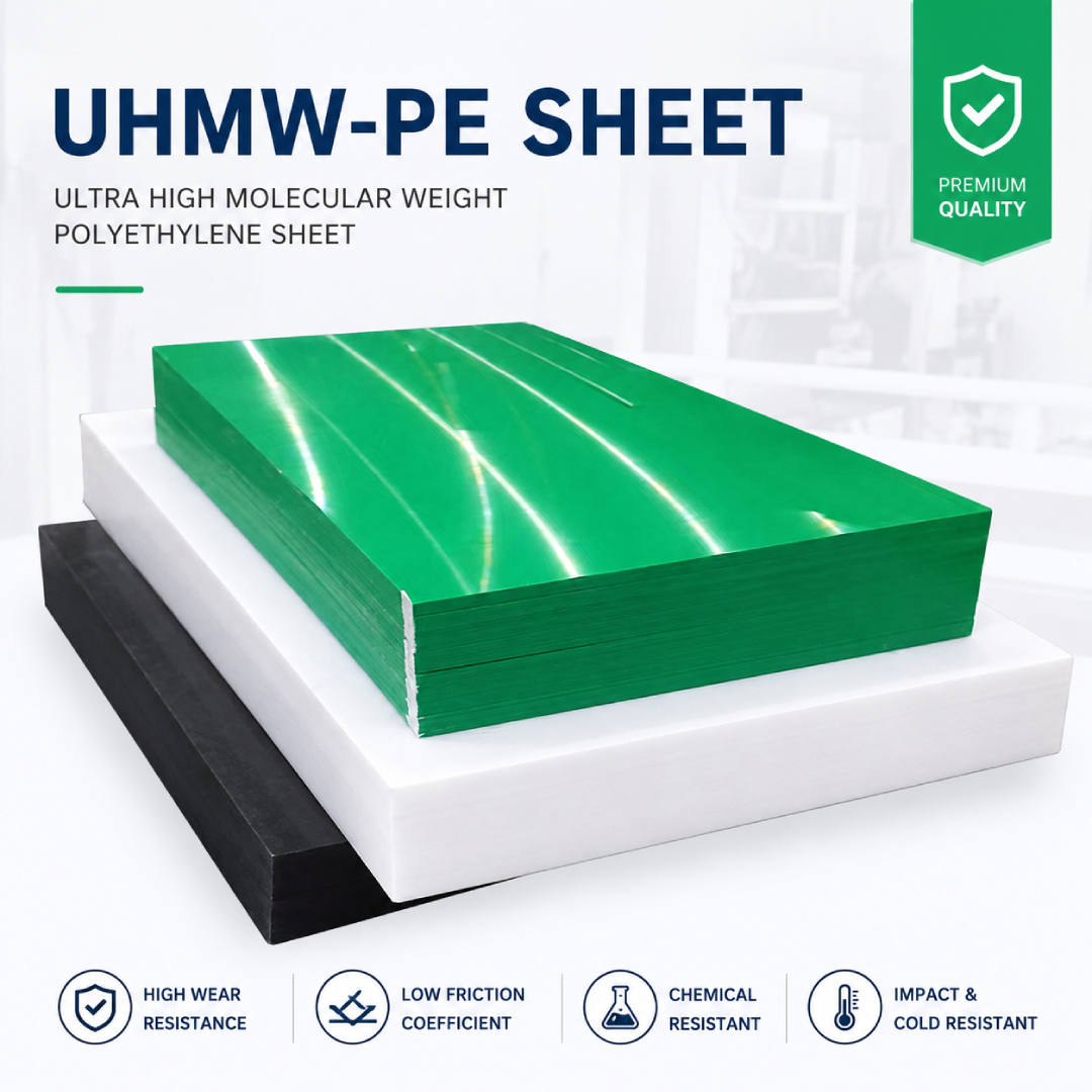 UHMWPE | High-Impact & Ultra-Wear Resistant | CNC & Milling Grade | 5MM
