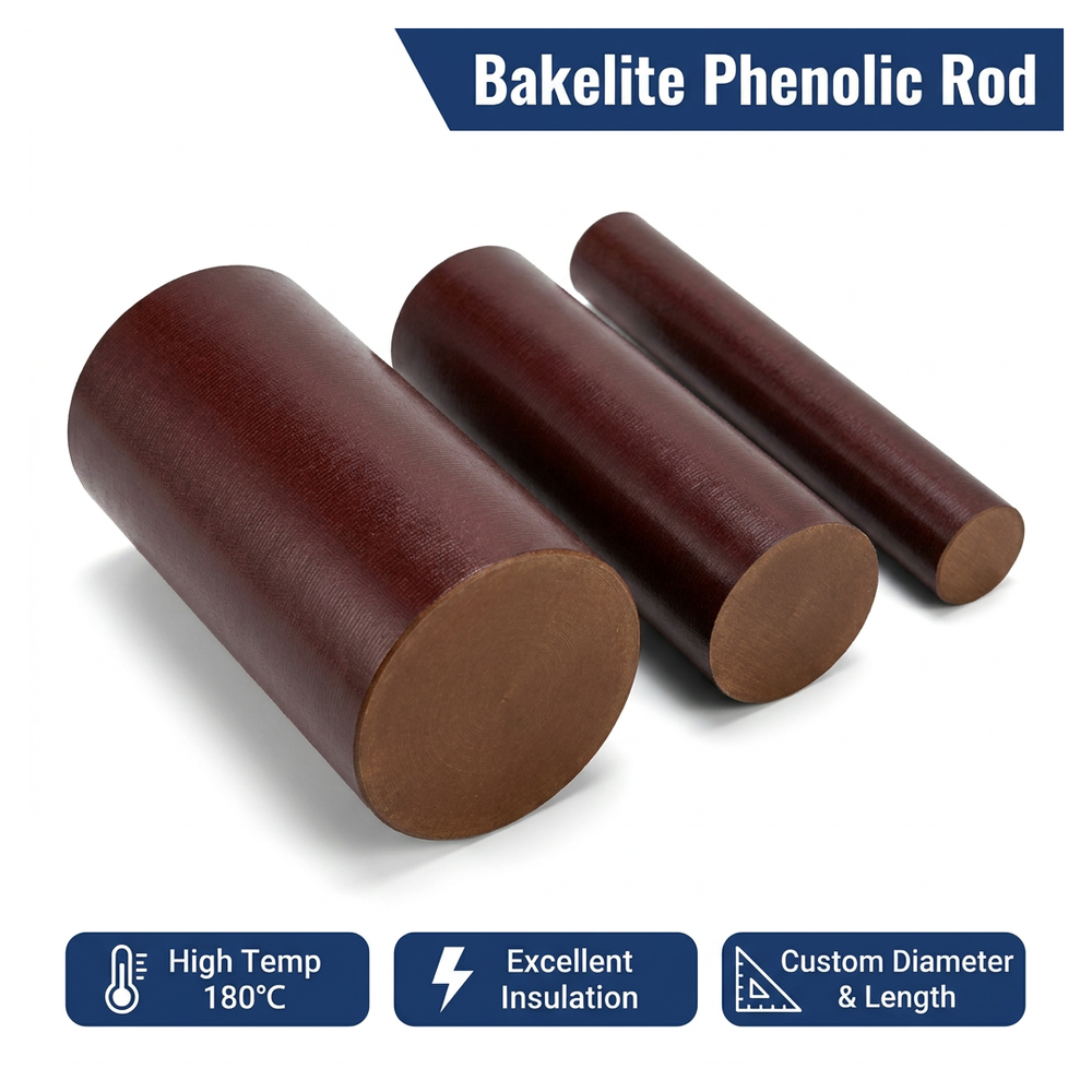 Hylam & Bakelite Rods for Industrial Machining and Insulation
