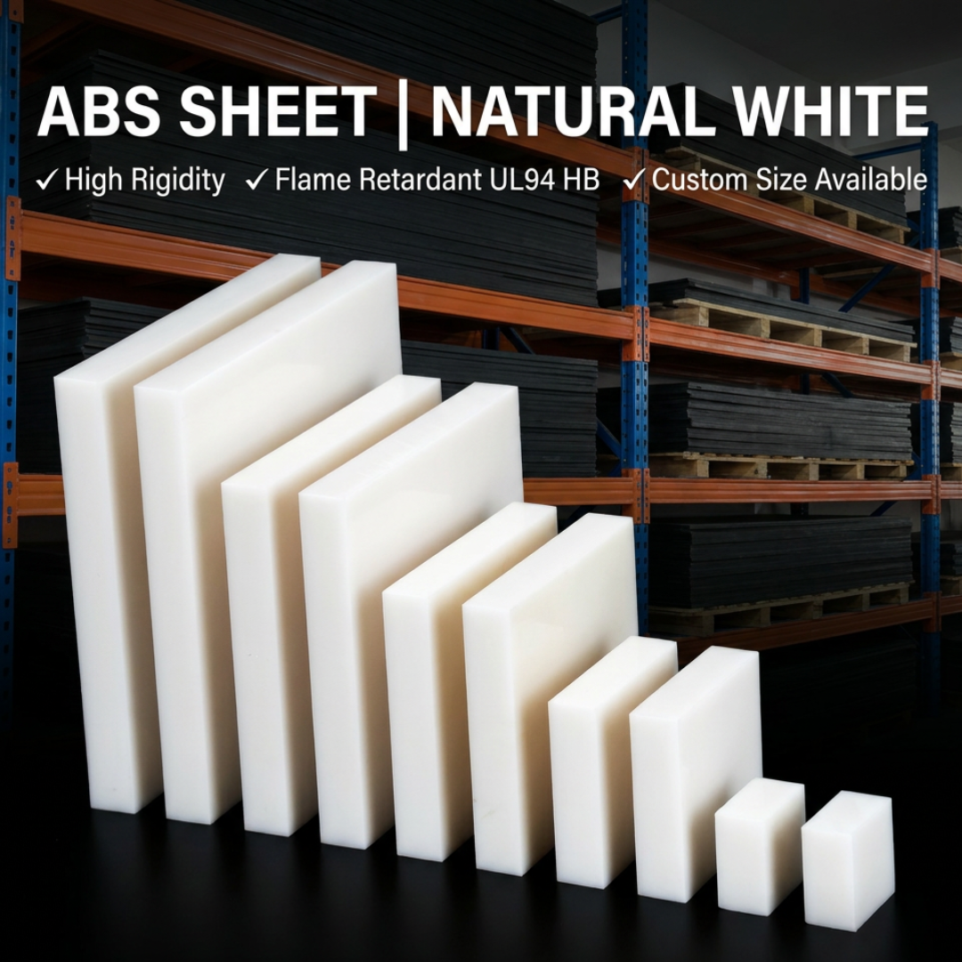 ABS Sheet | Durable & Rigidity-Enhanced |  ABS for Machining grade | 10MM