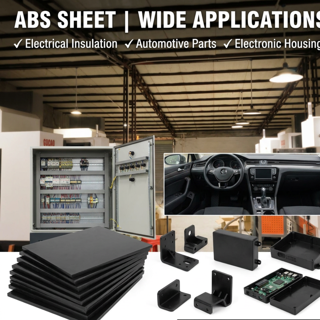 ABS Sheet | Durable & Rigidity-Enhanced |  ABS for Machining grade | 10MM