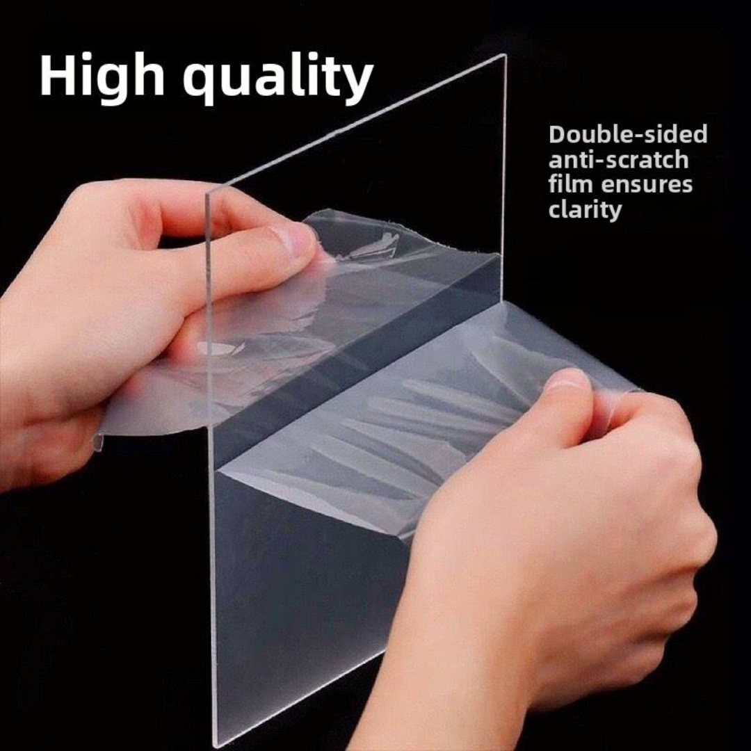 Acrylic Clear Sheet-5MM | Cut to Size | Transparent Cast Acrylic Sheet | DIY & Craft Projects -12X18"