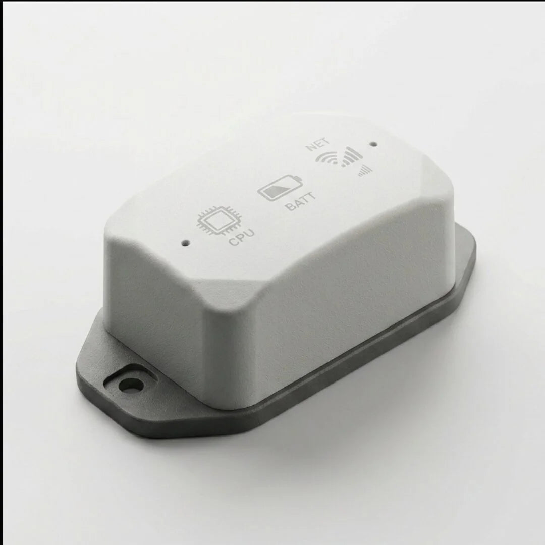 Professional Grade Industrial IoT Gateway Enclosure – Rugged GF-ABS Weather-Resistant Protective Case for Smart Telemetry Modules