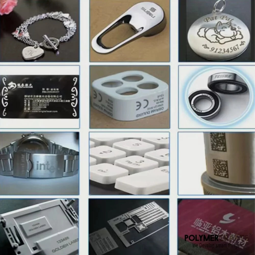 Fiber Laser Marking for Stainless Steel | High-Speed Metal Coder | Fiber Laser Engraver for Steel | Permanent Black Annealing & Etching