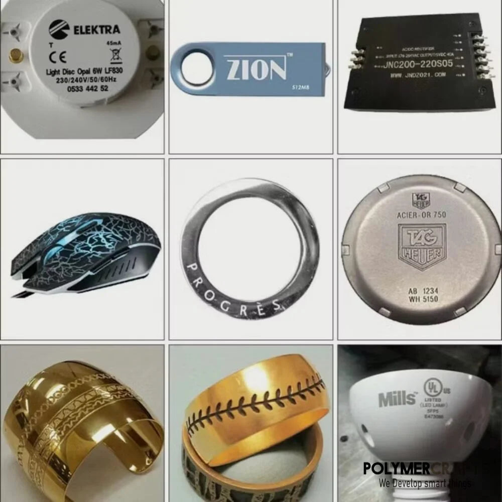 Fiber Laser Marking for Stainless Steel | High-Speed Metal Coder | Fiber Laser Engraver for Steel | Permanent Black Annealing & Etching