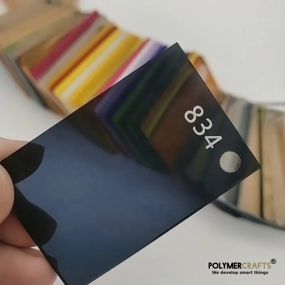 Acrylic Sheet Tinted Smoke Grey -3MM| Smoke Translucent | CNC, Display & DIY Crafts-12X12
