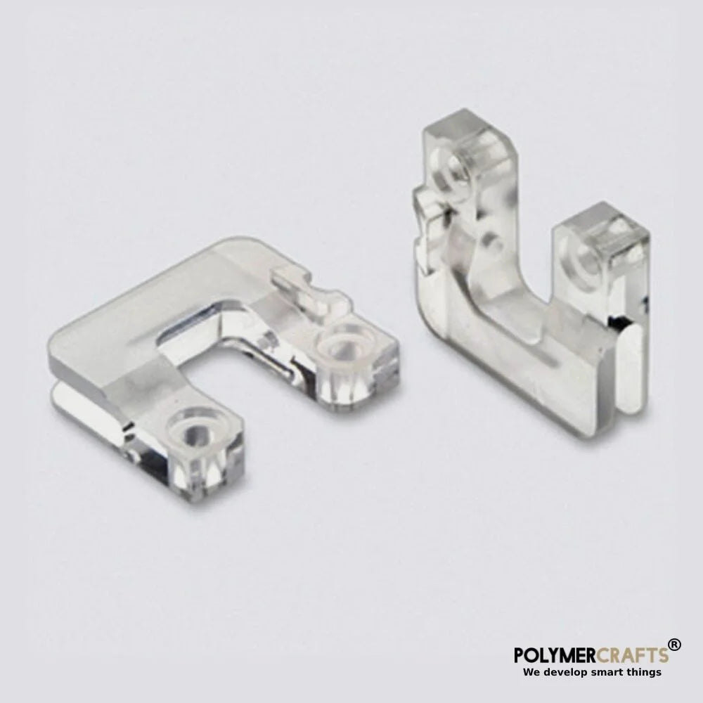 Acrylic Manifold CNC Routing Machined Acrylic Manifold Durable Plastic Block CNC Turning Acrylic Parts