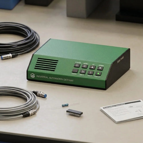 Custom Premium Textured Electronic Enclosure for Industrial Control & Monitoring