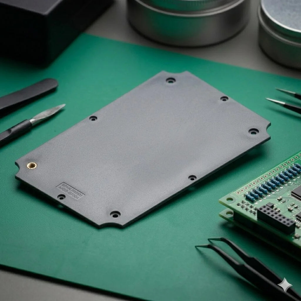 High-Performance Industrial PCB Mounting Plate (7.2 × 5.2 Inch) | ESD-Safe PCB Support Panel | Precision Electronic Enclosure Base Plate