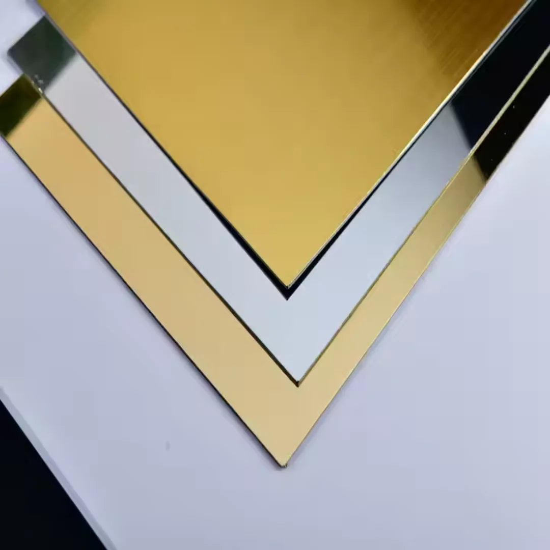 ABS Engraving Sheet | Gold Brush & Silver Brush | 2mm | Laser Engraving Sheet