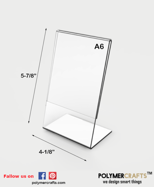 Vertical/Angled Sign Holders-A6