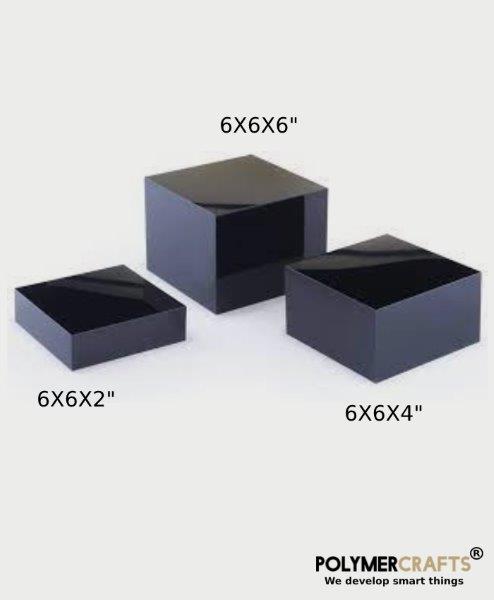 Acrylic Box Riser Set - 2X4X6"