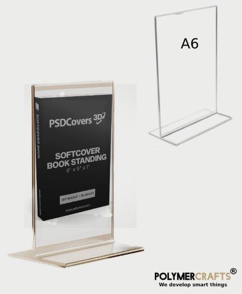 TABLE TOP SIGN HOLDER VERTICAL - A6
