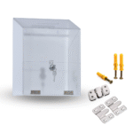 Acrylic Suggestion Box with Lock and Key | Best For Suggestion | Complaint | Donation | Table Top or Wall Mount. - Image 4