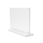 Acrylic Sign Holder with Magnets, T-Style | Magnetic Acrylic Picture Frames | Acrylic Magnetic Menu Holder -11.7X8.5" - Image 2