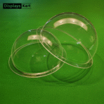 Polycarbonate Dome | Cover For Security CCTV Camera | Food Screen Fly Protector | For Outdoor And Indoor Use | Size- 4x5.5 Inch (Pack of 2). - Image 3