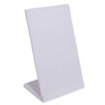 Detachable QR Code Display Stand | White | ABS QR Display Stand | For Office | Retail - 4X6 Inch (Pack Of 10).