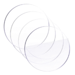 Clear Acrylic Round Discs | Acrylic Sheet Disc | For Display | Painting | Cake Holders | DIY Crafts | 4 Inch-5mm Thick (Pack of 4). - Image 4