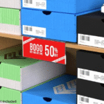 Transparent Shelf Label Holder | Acrylic Movable Shelf Tags Holder | For Retail Shop | Shoe Rack | Library | Office | Size- 8x3x5 Inch. - Image 2