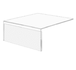 Transparent Shelf Label Holder | Acrylic Movable Shelf Tags Holder | For Retail Shop | Shoe Rack | Library | Office | Size- 8x3x5 Inch.