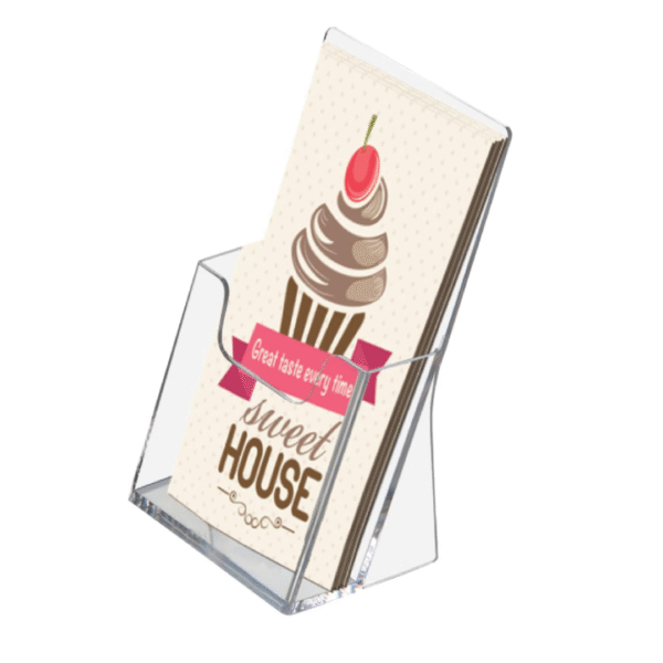 Acrylic Leaflet Holder | Acrylic Literature Holder | Flyer Display Stand | Pamphlet Holder - Image 3
