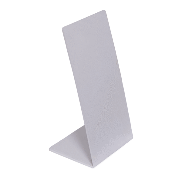White QR Code Display Stand | ABS QR Display Stand | For Office | Retail | Size - 4X7 Inch (Pack Of 10). - Image 3