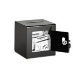 Transparent Acrylic Donation Box | Drop Box | Durable With Key Facility | Ballot Box For Charity | Size-12x12x12 Inches. - Image 3
