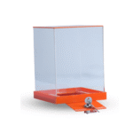 Acrylic Transparent Donation Box Classic | Clear Acrylic Charity Donation Box | Ballot Box | Size - 8x8x8 Inches. - Image 4