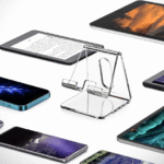 Transparent Acrylic Cell Phone Holder | Smart Phone Stand For Desk | Office Accessories | For Tablets | Mobile | Thickness-5MM. - Image 3