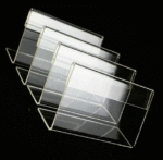 Acrylic Label Holder | Display Tag Holder L-Shape | Size 9x6cm (Pack of 20pcs) - Image 5