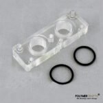 Acrylic Manifold CNC Routing Machined Acrylic Manifold Durable Plastic Block CNC Turning Acrylic Parts - Image 2